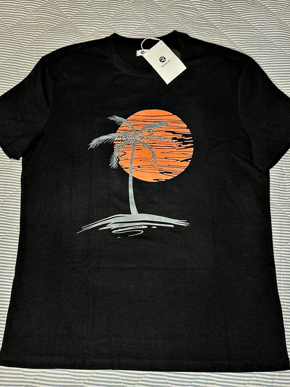 Runcati Graphic Tee Black Size Large NWT